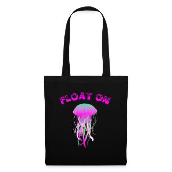Float On Jellyfish Medusa Meduse Nettle Jellyfish Sea - Tote Bag - black - Front