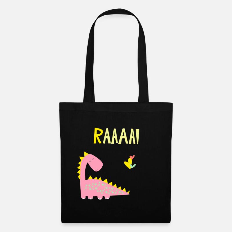 Dino RAAA !!! - Tote Bag - black