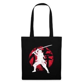Samouraï - Sac en tissu - noir - Devant