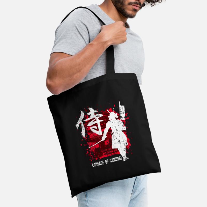 Samurai Krieger Geschenk Stoffbeutel