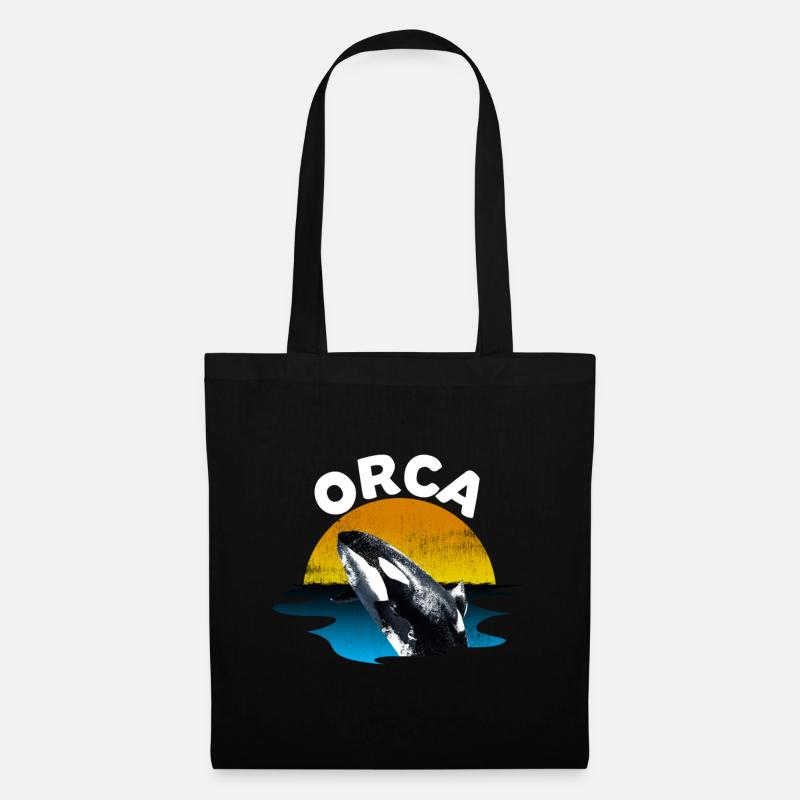 Orca - Stoffbeutel - Schwarz