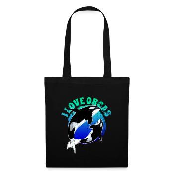 Orca Orca - Tote Bag - black - Front