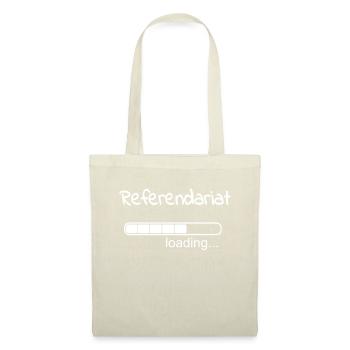 Referendariat Loading Lehrer Lehrerin Geschenk - Sac en tissu - nature - Devant