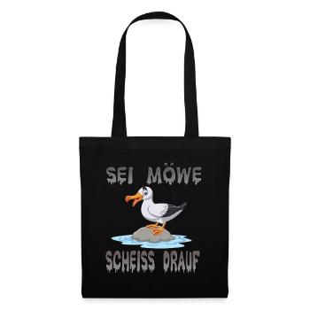 Be Seagull Shit On It - Tote Bag - black - Front