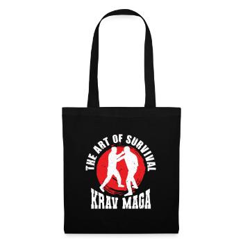 Krav Maga - Sac en tissu - noir - Devant