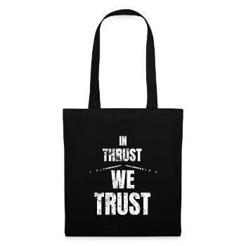 Pilot co-pilot captain gift idea Father's Day - Tote Bag - black - Front