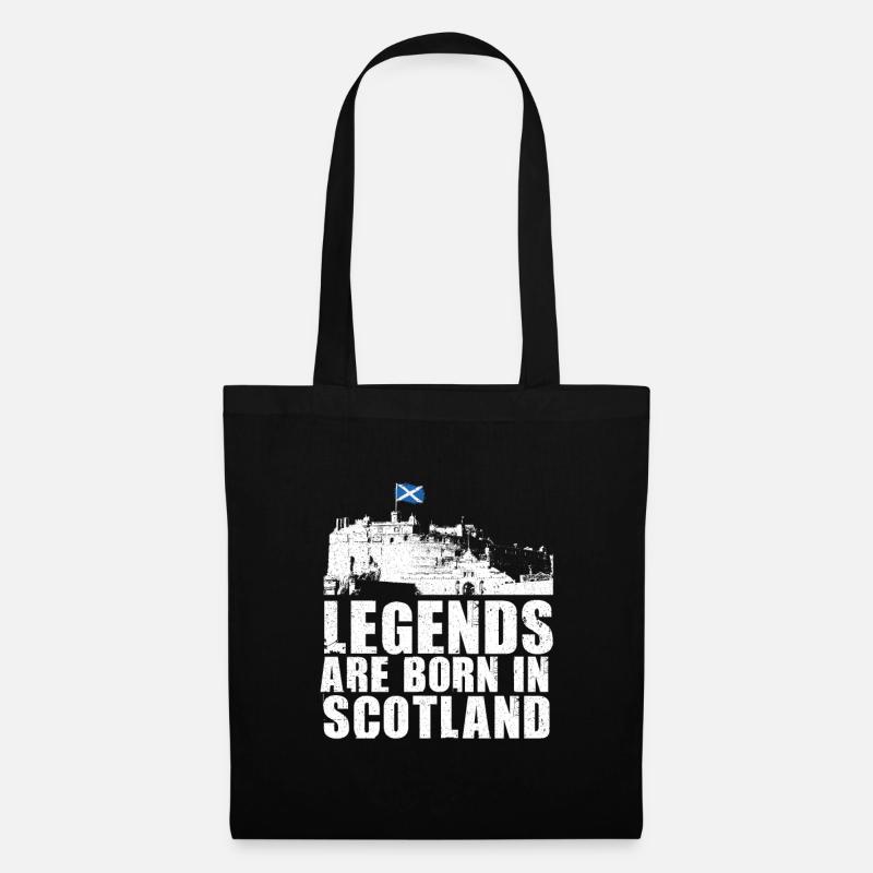 Scotland legends gift - Tote Bag - black