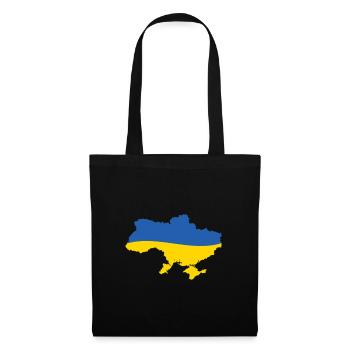 Ukraine - Sac en tissu - noir - Devant