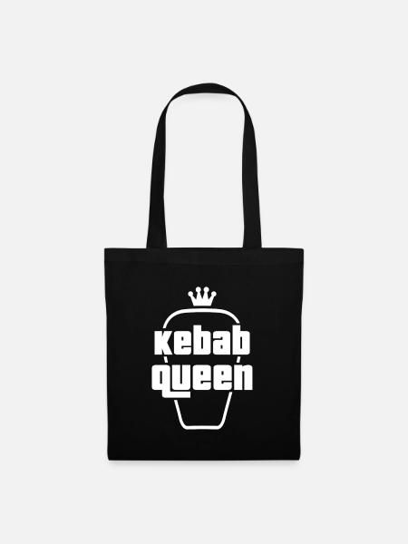Kebab Queen - Stoffbeutel - Schwarz