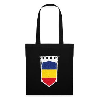 Romania coat of arms Bucharest - Tote Bag - black - Front