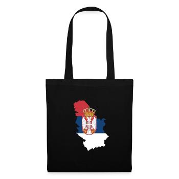 Serbia - Tote Bag - black - Front