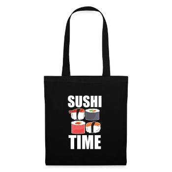 Sushi - Stoffbeutel - Schwarz - Vorne