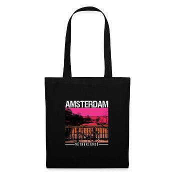 Amsterdam - Tote Bag - black - Front