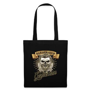 Barbershop Barber Barber Hairdressing Gentleman Salon - Tote Bag - black - Front