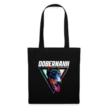 Doberman - Tote Bag - black - Front