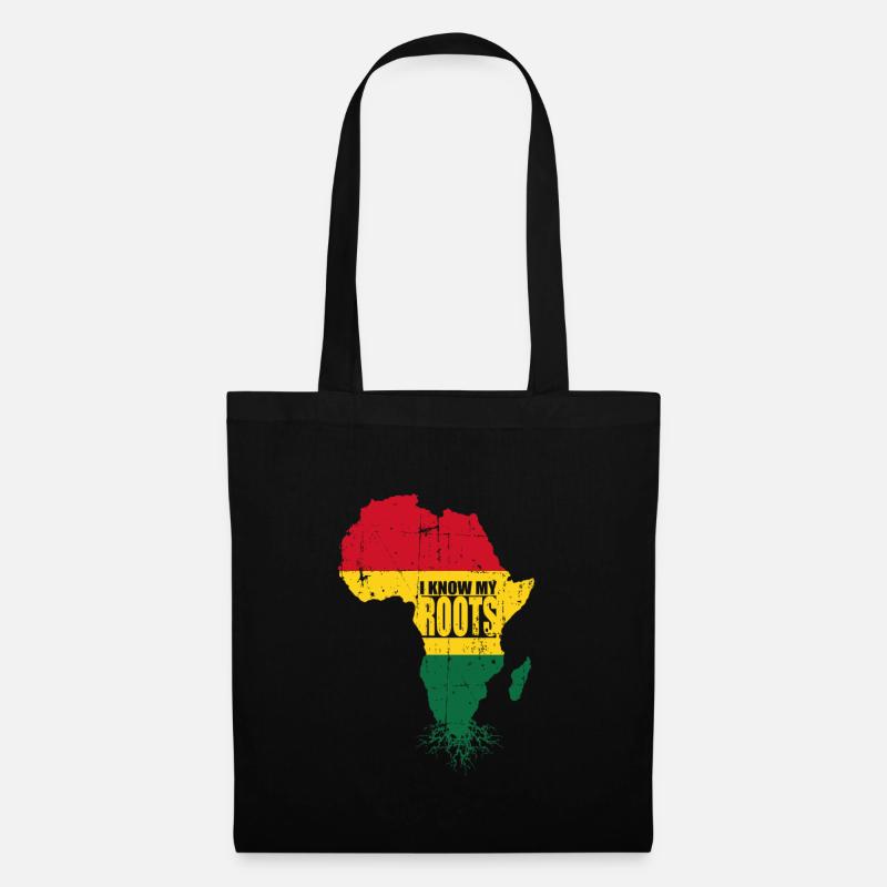 Africa - Tote Bag - black