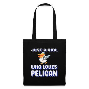 Pelican pelican dance - Sac en tissu - noir - Devant