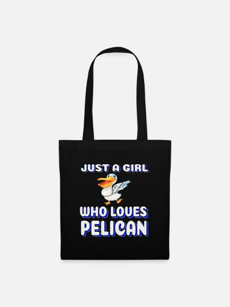 Pelican pelican dance - Sac en tissu - noir