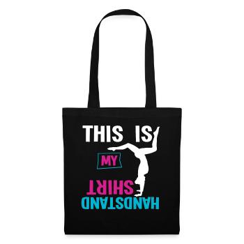 Ceci est ma chemise de poirier, les filles de sport, - Sac en tissu - noir - Devant