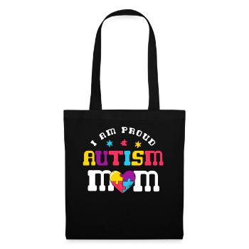 Autism mom unbreakable, autism month hope - Tote Bag - black - Front