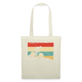MTB downhill, mountain bike cyclist, outdoor sports - Tote Bag - nature - Front