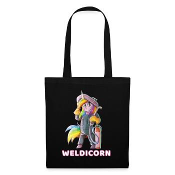 Weldicorn - Welding Unicorn - Sac en tissu - noir - Devant