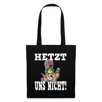 Rushing funny snail turtle sloth - Tote Bag - black - Front