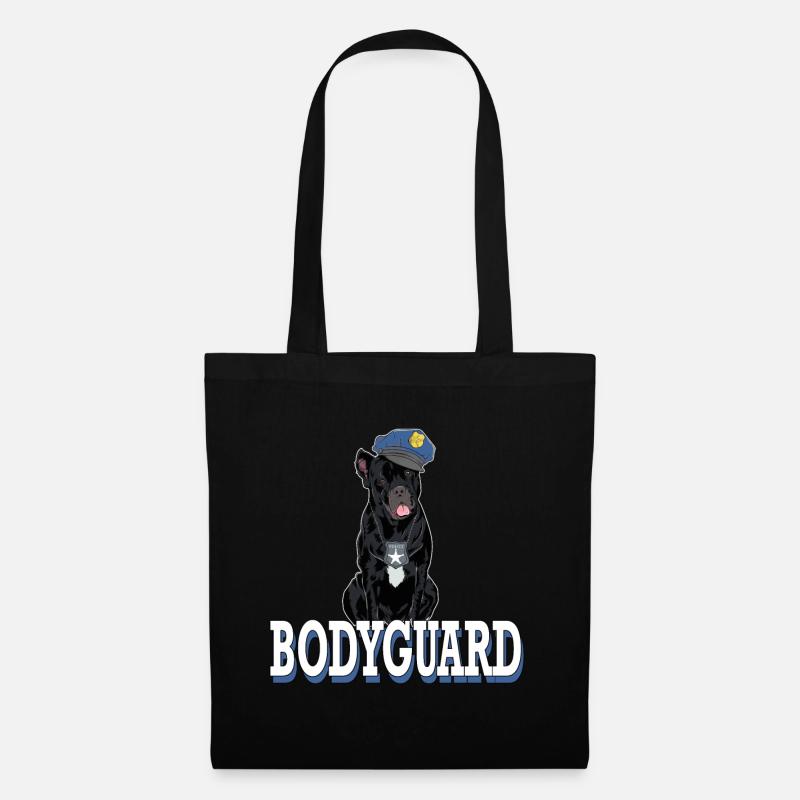 Cane Corso Bodyguard Security Hund Schutz - Stoffbeutel - Schwarz
