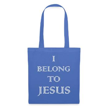 J'appartiens à Jesus - Sac en tissu - bleu pâle - Devant