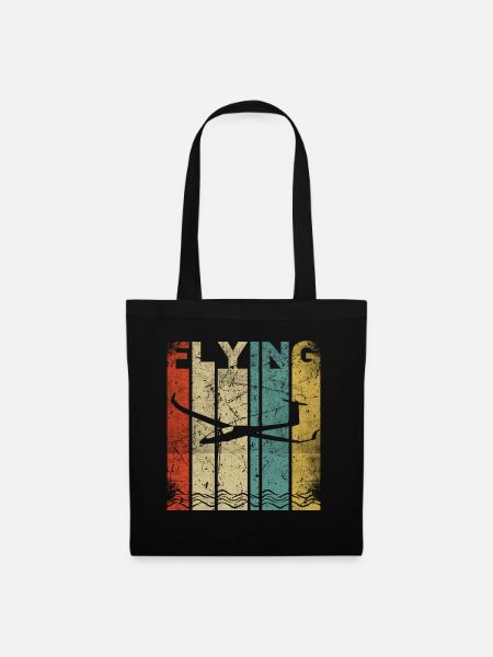Vol à voile | Cadeau de planeur de planeur - Sac en tissu - noir