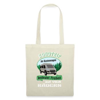 Road trip en camionnette Camping Camper - Sac en tissu - nature - Devant
