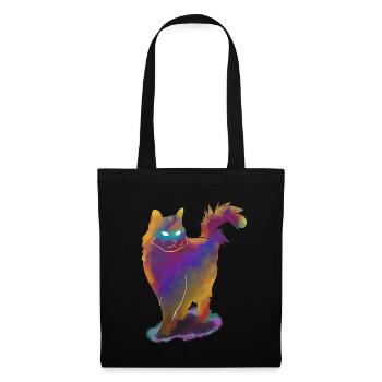 Space Cat Universe Purrfect - Sac en tissu - noir - Devant