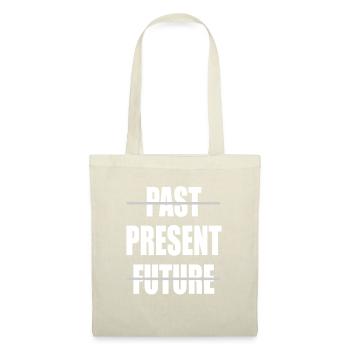 Passé présent futur Freigeister Lebenslust Geschen - Sac en tissu - nature - Devant