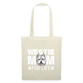 Westie Mom For Life West Highland White Terrier - Tote Bag - nature - Front