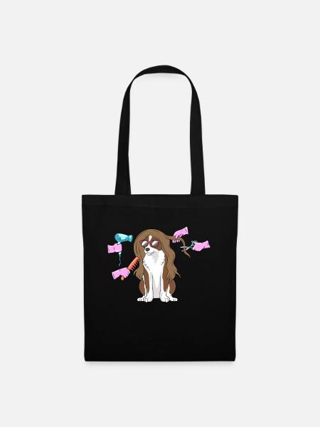 Coiffeur pour chiens Coiffeur pour chiens Coiffeur pour chiens Pet Gro - Sac en tissu - noir