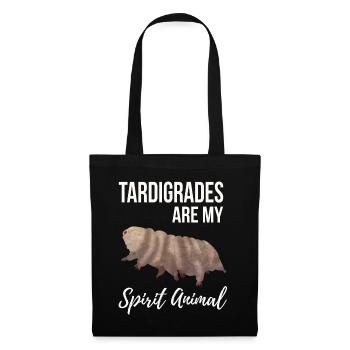 Tardigrades Are My Spirit Animal - Tote Bag - black - Front