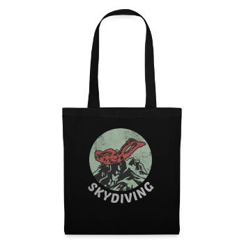 Skydiving Skydiver Skydiver Skydiver Aviation - Tote Bag - black - Front