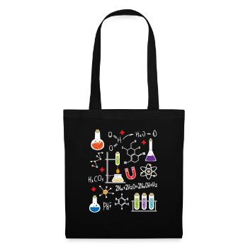 Chimie Chimistes Physique Physiciens Scientifiques - Sac en tissu - noir - Devant