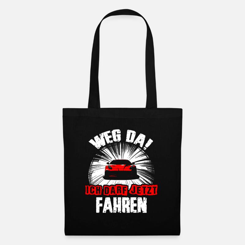 Novice driver's license test passed WEG DA! - Tote Bag - black