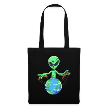 Alien PuppetRy Alien Control - Tote Bag - black - Front