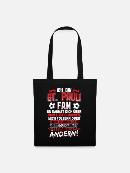 Paulianer Hamburg Sankt Pauli Fan | St. Pauli - Stoffbeutel - Schwarz