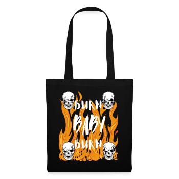BURN BABY BURN! - Tote Bag - black - Front