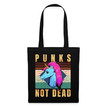 Punk's Not Dead - Punk Rock - Vintage - Sac en tissu - noir - Devant