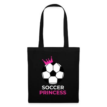 soccer girls things shirt for girls - Tote Bag - black - Front