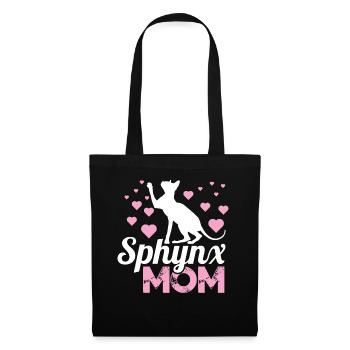 Sphynx Cat Gifts for Sphynx Cat Owner - Tote Bag - black - Front
