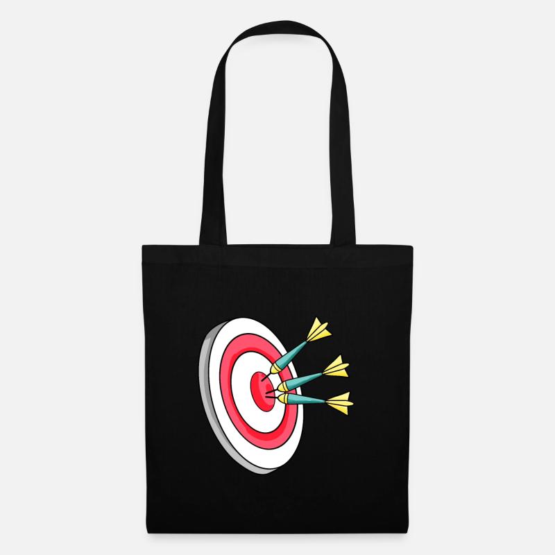 Dartscheibe Dart Darts - Stoffbeutel - Schwarz