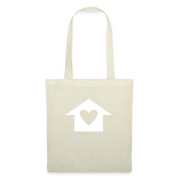 House with heart - Tote Bag - nature - Front