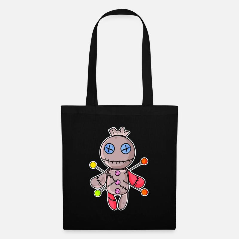 Voodoo doll - Stoffbeutel - Schwarz