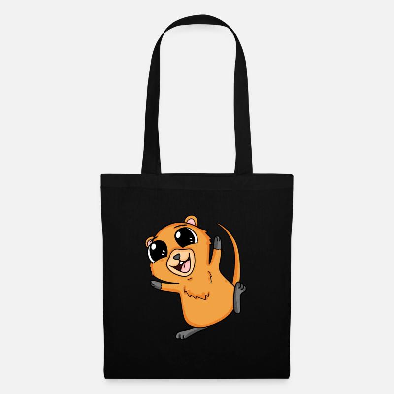 Quokka - Sac en tissu - noir