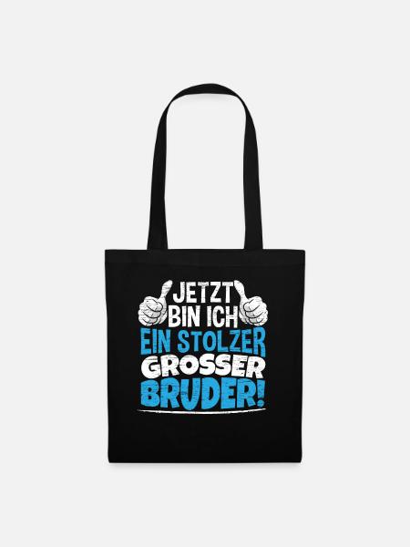 Großer Bruder Level Complete - Stoffbeutel - Schwarz